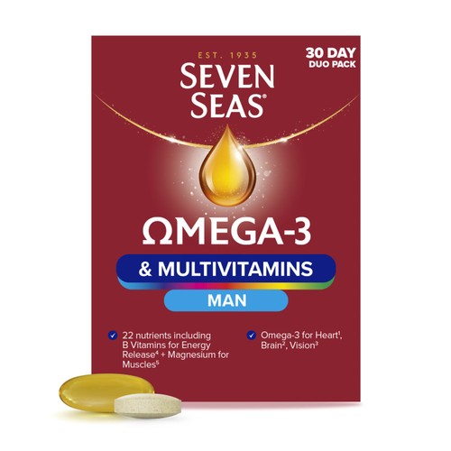 Seven Seas Omega-3 & Multivitamins Man