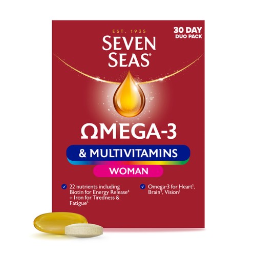 Seven Seas Omega-3 & Multivitamins Woman