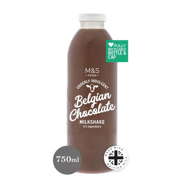 M&S Belgian Chocolate Milkshake