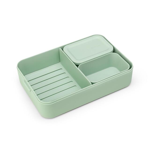 Brabantia Make & Take Lunch Box Bento Large Jade Green thumbnail 4