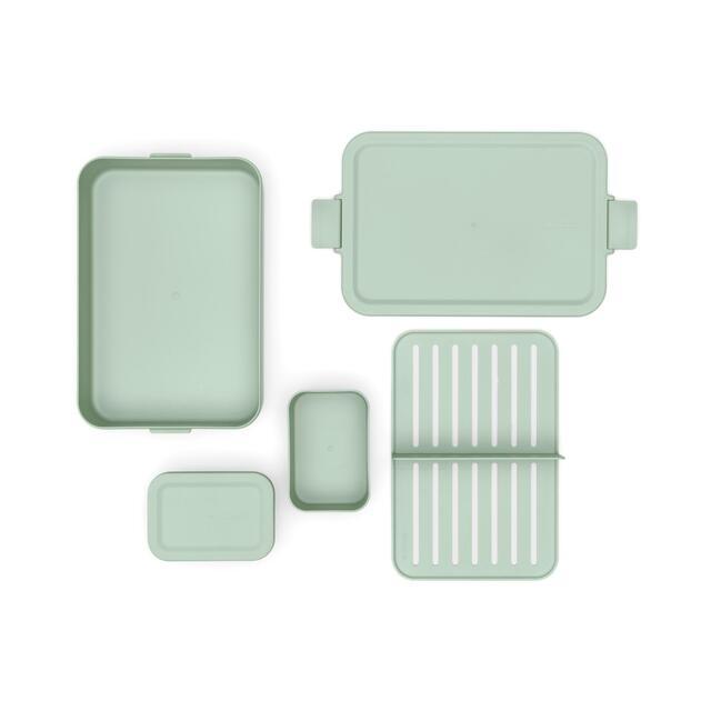 Brabantia Make & Take Lunch Box Bento Large Jade Green thumbnail 5