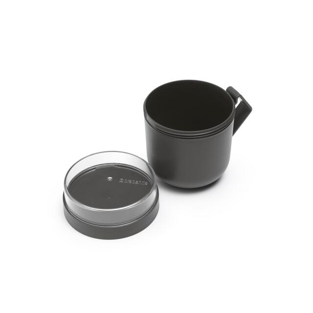 Brabantia Make & Take Soup Mug 0.6L Dark Grey thumbnail 2