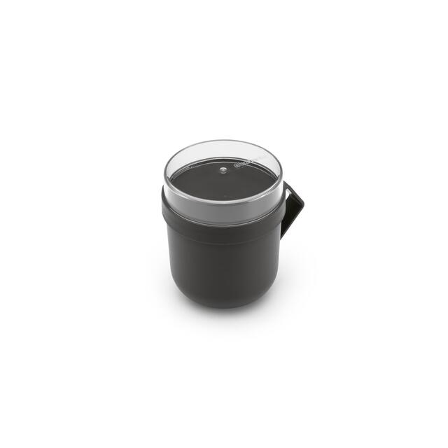 Brabantia Make & Take Soup Mug 0.6L Dark Grey thumbnail 4