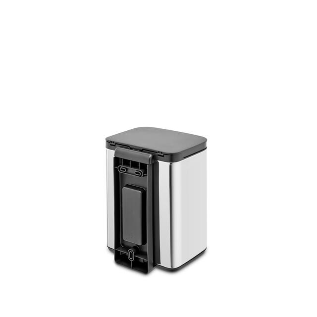 Brabantia Bo Waste Bin 4L Brilliant Steel thumbnail 3