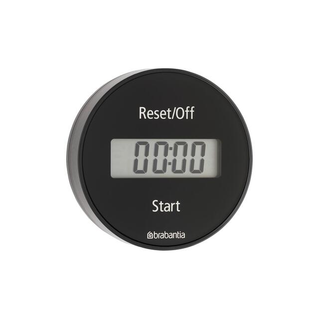 Brabantia Magnetic Kitchen Timer Dark Grey thumbnail 3