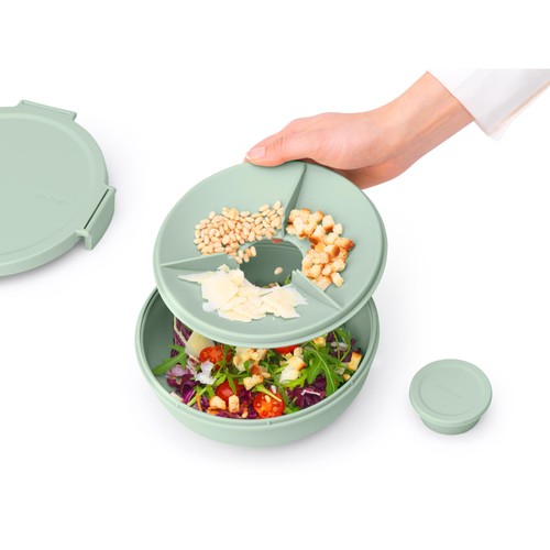 Brabantia Make & Take Salad Bowl 1.3L Jade Green thumbnail 7
