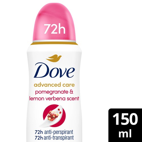 Dove Women Advanced Antiperspirant Deodorant Pomegranate Aerosol
