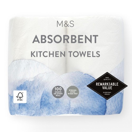 M&S Absorbent Kitchen Towels thumbnail 2
