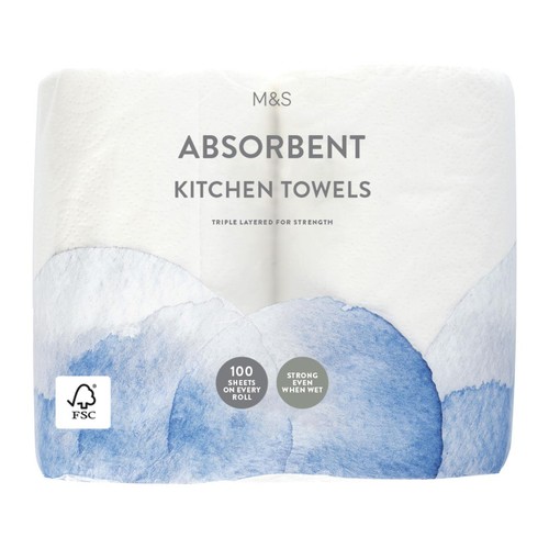 M&S Absorbent Kitchen Towels thumbnail 3