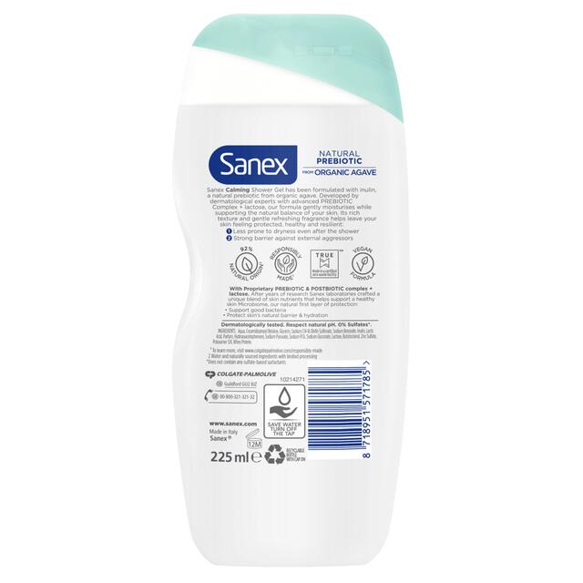 Sanex Agave Calming Shower Gel Body Wash thumbnail 2