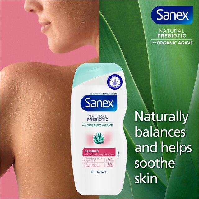 Sanex Agave Calming Shower Gel Body Wash thumbnail 3
