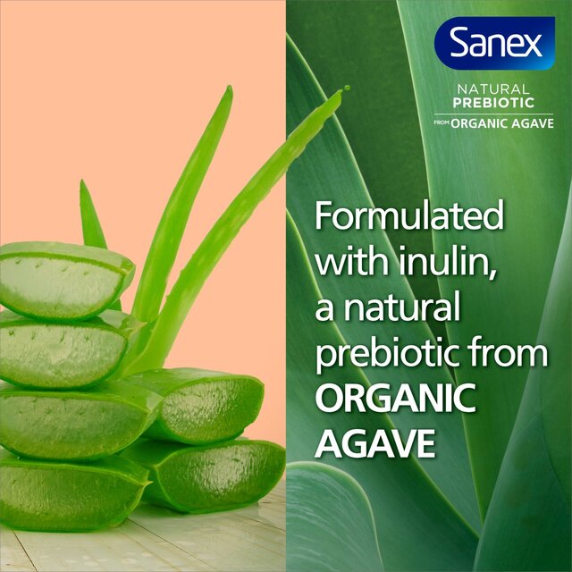 Sanex Organic Natural Prebiotic Agave Replenishing Body Wash Shower Gel thumbnail 7