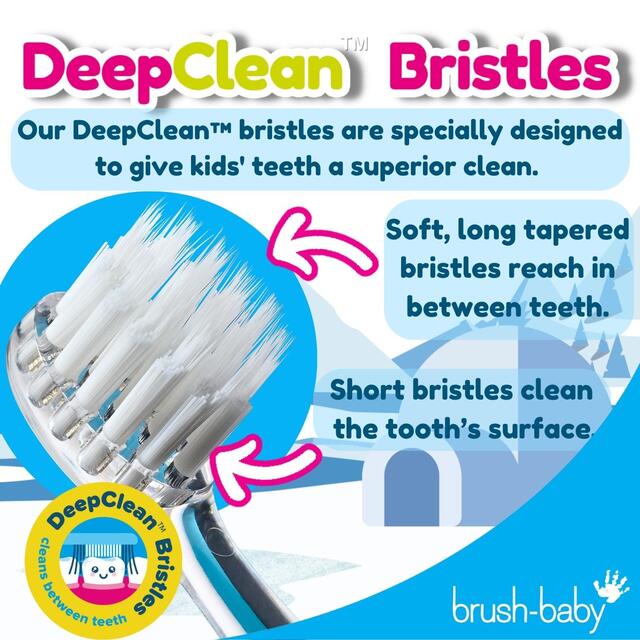 Brush-Baby Kids WildOnes Electric Toothbrush Percy Penguin thumbnail 4