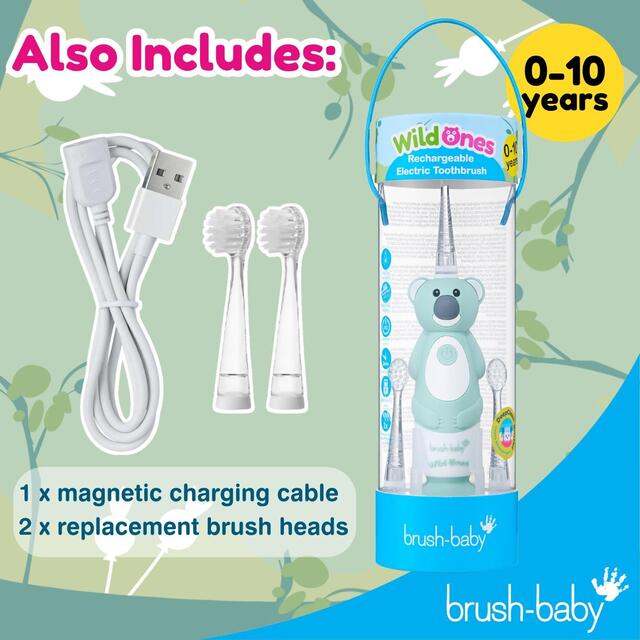 Brush-Baby Kids WildOnes Electric Toothbrush Kylie Koala thumbnail 6