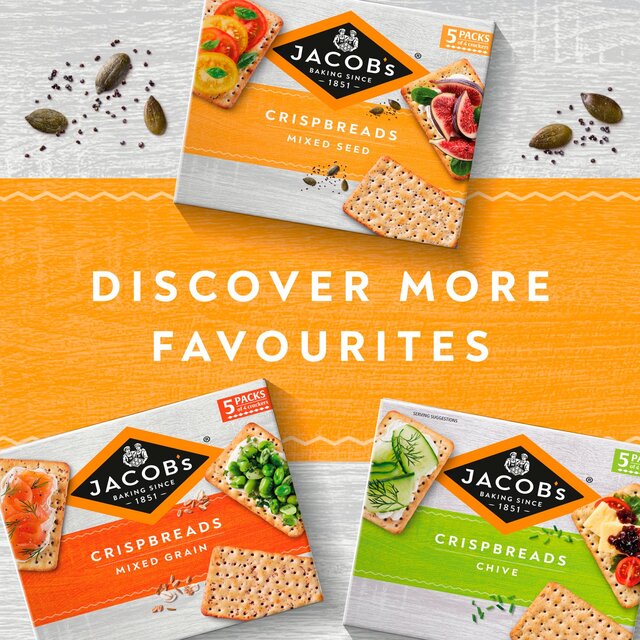 Jacob's Crispbreads Mixed Seed Crackers thumbnail 2