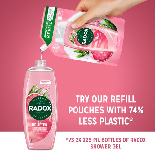 Radox Feel Uplifted Mood Boosting Shower Gel thumbnail 6