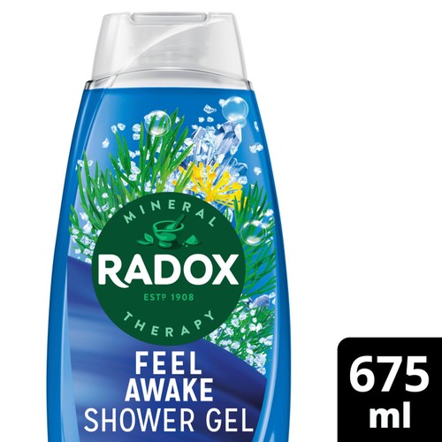 Radox Feel Awake Mood Boosting 2-in-1 Shower Gel & Shampoo