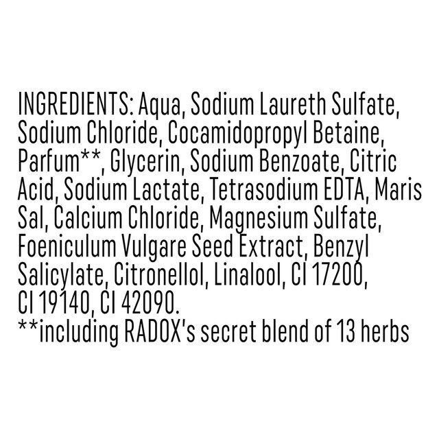 Radox Feel Awake Mood Boosting 2-in-1 Shower Gel & Shampoo thumbnail 4