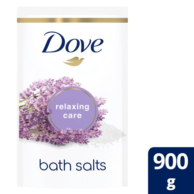 Dove Bath Salts Pouch Relaxing Care Lavender & Chamomile
