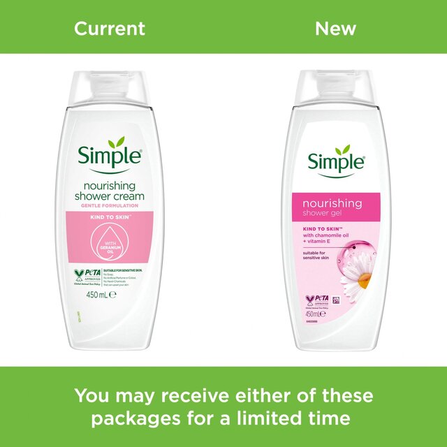 Simple Nourishing Shower Gel thumbnail 5