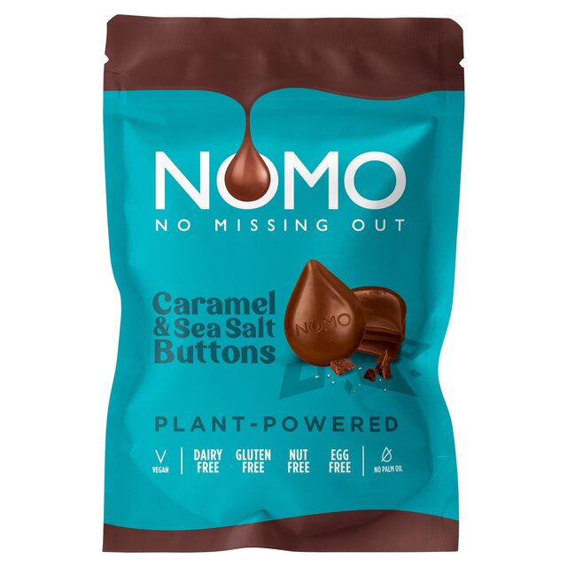 NOMO Sea Salt & Caramel Buttons Share Bag
