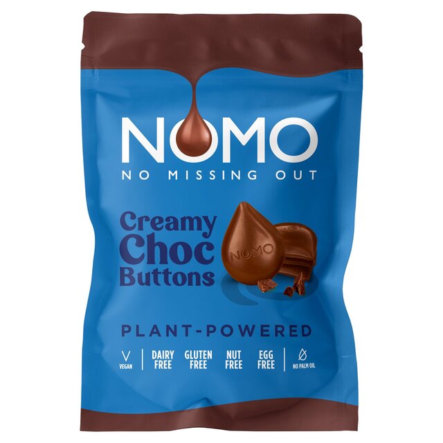NOMO Creamy Choc Buttons Share Bag