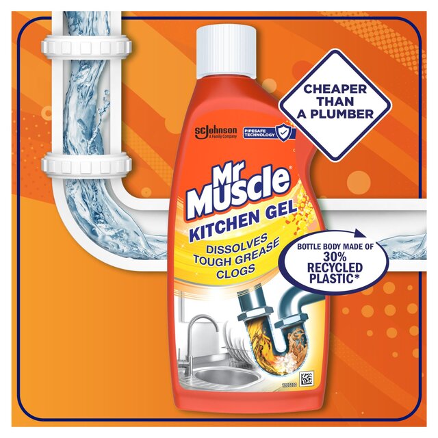 Mr Muscle Kitchen Drain Gel thumbnail 8