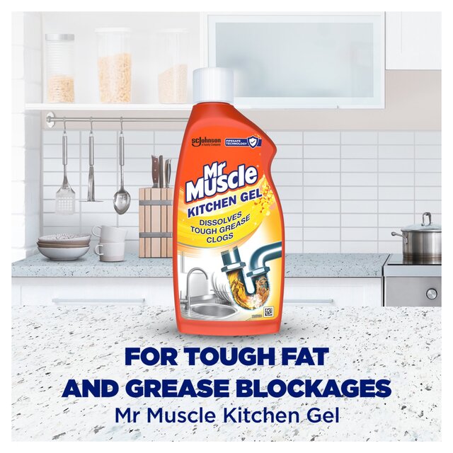 Mr Muscle Kitchen Drain Gel thumbnail 9