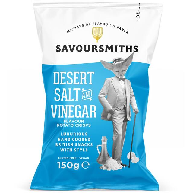 Savoursmiths Desert Salt & Vinegar Luxury Crisps