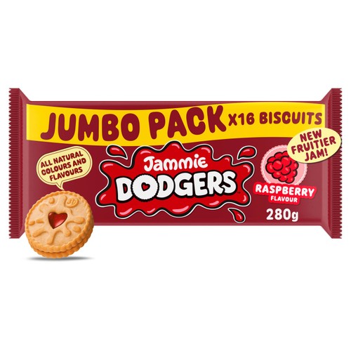 Jammie Dodgers Original Raspberry Twin Pack