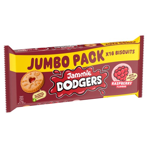 Jammie Dodgers Original Raspberry Twin Pack thumbnail 2