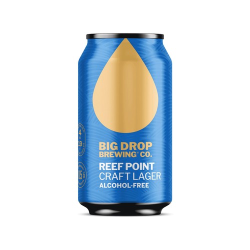 Big Drop Reef Point Alcohol Free Craft Lager