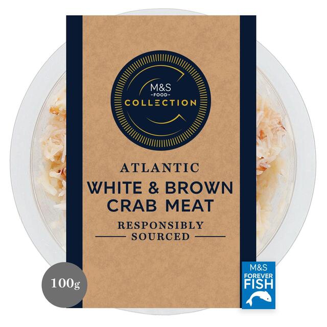M&S Atlantic White & Brown Crab Meat