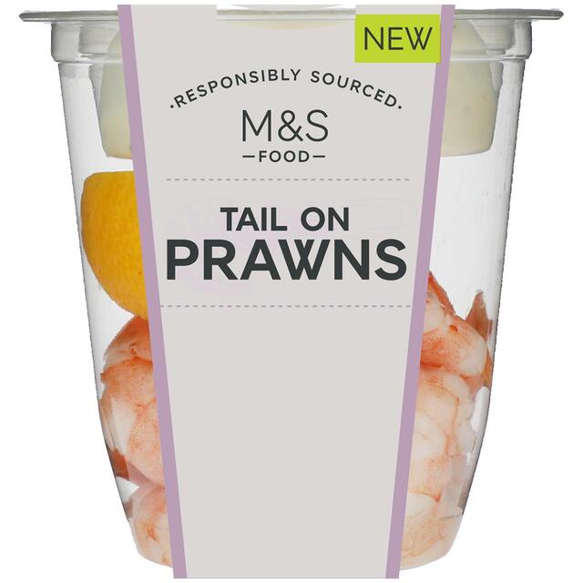 M&S Honduran Tail on Prawns with Aioli