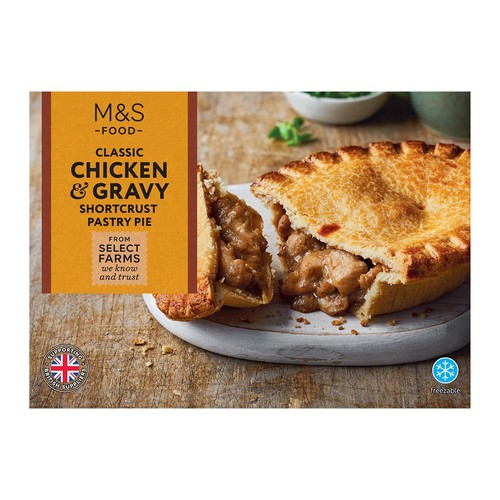 M&S Chicken & Gravy Shortcrust Pastry Pie