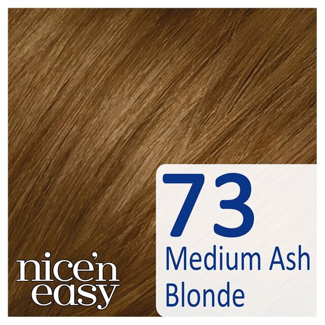 Clairol Nice'n Easy No Ammonia Hair Dye, 73 Ash Blonde thumbnail 2