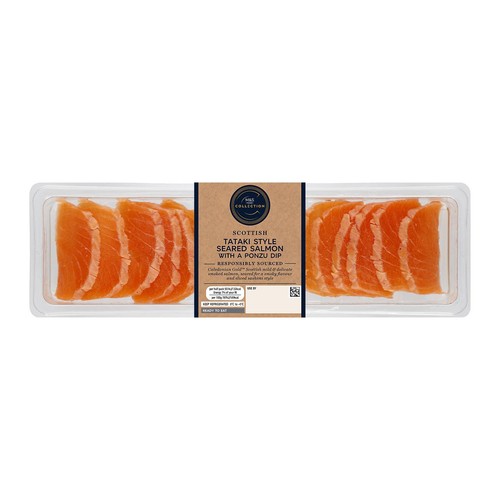 M&S Collection Scottish Tataki Salmon with Ponzu Dip thumbnail 3