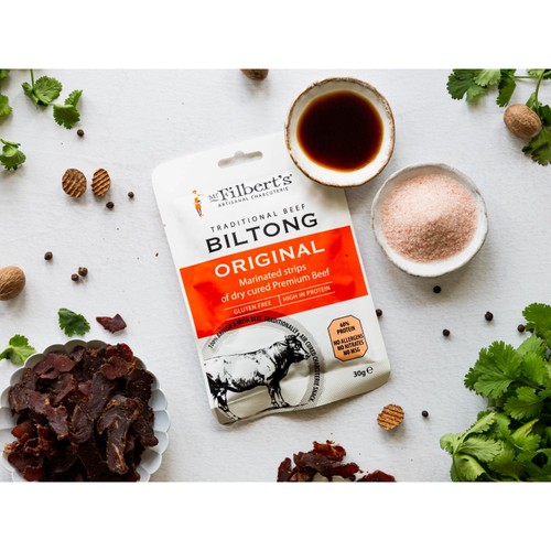 Mr Filberts Traditional Beef Biltong - Original thumbnail 3