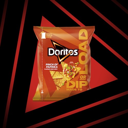 Doritos Dip or Load Paprika Tortilla Chips Sharing Crisps thumbnail 3
