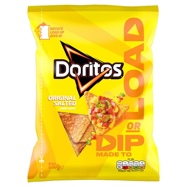 Doritos Dip or Load Salted Tortilla Chips Sharing Crisps