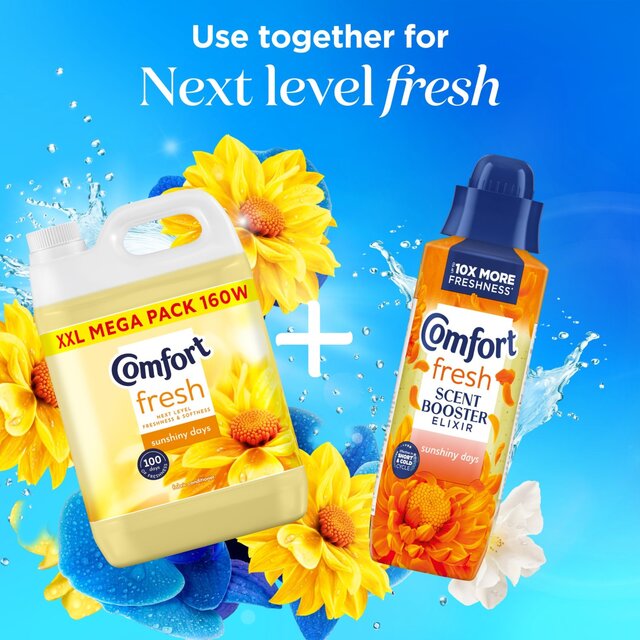 Comfort Fabric Conditioner Sunshiny Days 160 Washes thumbnail 4