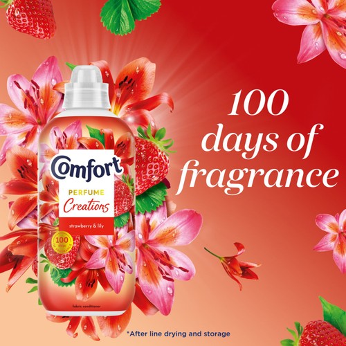 Comfort Creations Fabric Conditioner Strawberry and Lily 30 Washes thumbnail 4