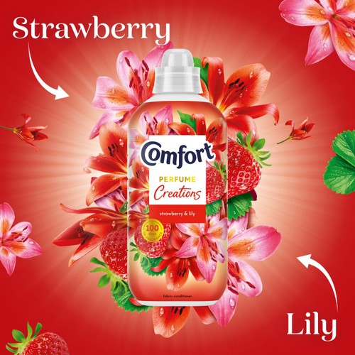 Comfort Creations Fabric Conditioner Strawberry and Lily 48 Washes thumbnail 2