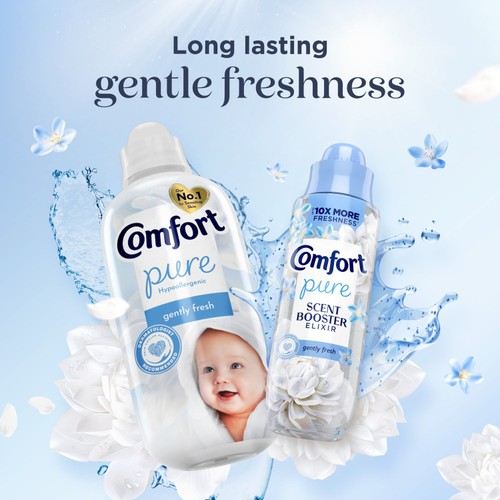Comfort Pure Gently Fresh Sensitive Fabric Conditioner 31 Washes thumbnail 2