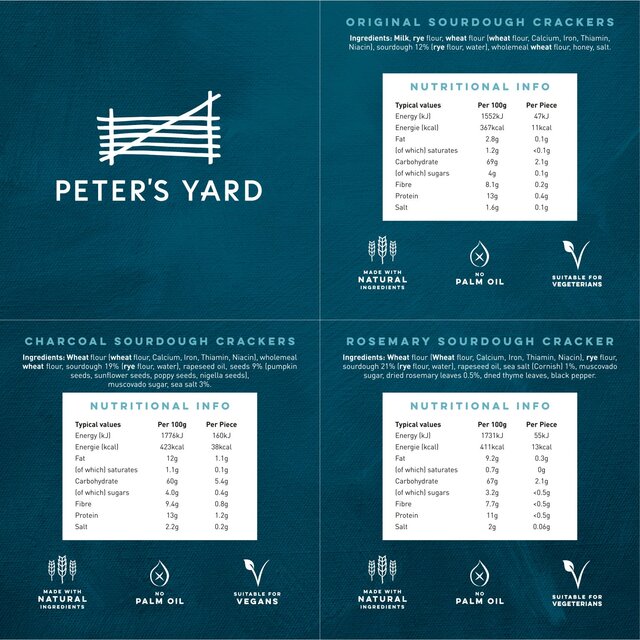 Peter's Yard Sourdough Crackers Selection Box thumbnail 4