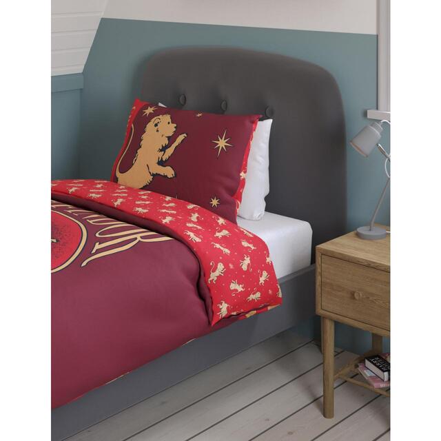 M&S Gryffindor Bedset, Double, Burgundy thumbnail 3