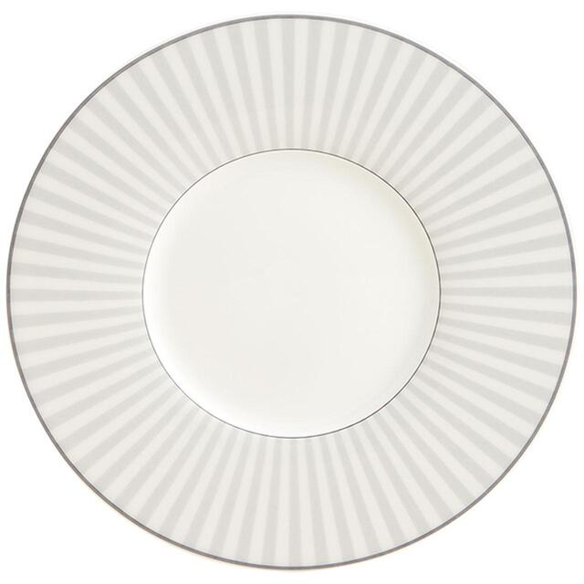 M&S Collection Hampton Stripe Cup & Saucer, One Size, Grey Mix thumbnail 3