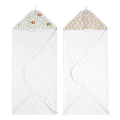 Aden+Anais essentials 2 pack hooded towel tanzania thumbnail 2