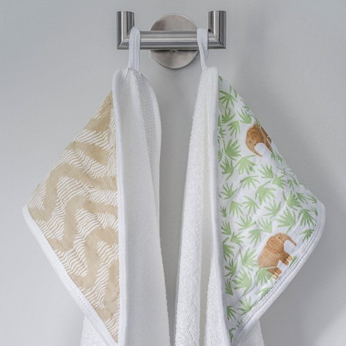 Aden+Anais essentials 2 pack hooded towel tanzania thumbnail 3