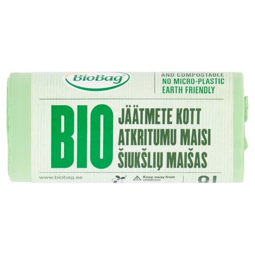 Biobag 8L Compostable Caddy Bin Liners thumbnail 2